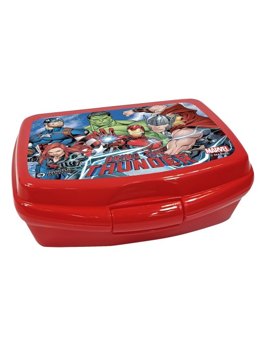 Δοχείο Πλαστικό Φαγητού Avengers 16,5x12,5x6cm 600ml Avengers 1401-62122