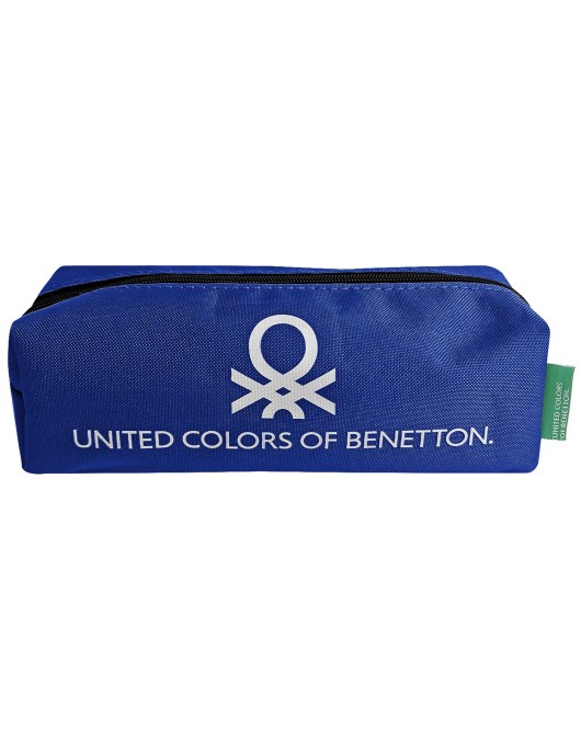 Κασετίνα Μπλε United Colors of Benetton 20x6cm Benetton 1015F-9306B