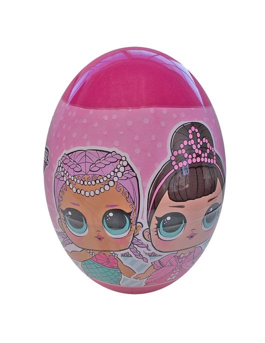 Αυγό lol Γεμάτο με Δωράκια Χρωματισμού 22x15cm LOL 37361-82803
