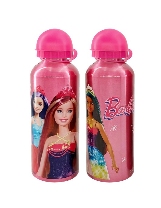 Παγούρι Μεταλλικό Barbie 500ml 21x6,5cm 500ml Barbie