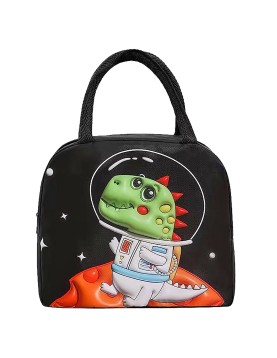 Ισοθερμικό Τσαντάκι Φαγητού Αστροναύτης Δεινόσαυρος (28)20x22x11cm JustNote 703231