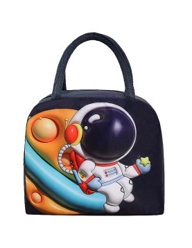 Ισοθερμικό Τσαντάκι Φαγητού Αστροναύτης 22x20x13cm JustNote 703232