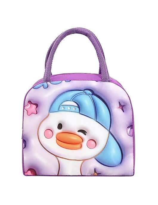 Ισοθερμικό Τσαντάκι Φαγητού Παπάκι (28)20x22x11cm JustNote 703233