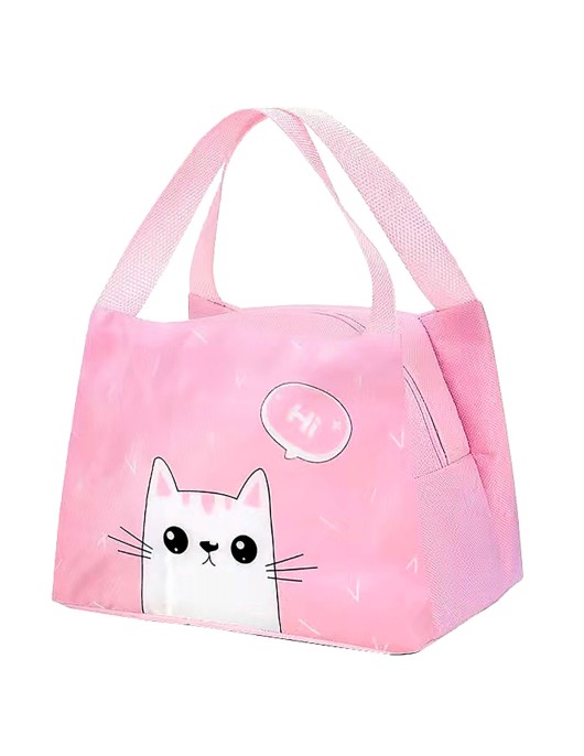 Ισοθερμικό Τσαντάκι Φαγητού Γατάκι (28)22x16x13cm JustNote 703236