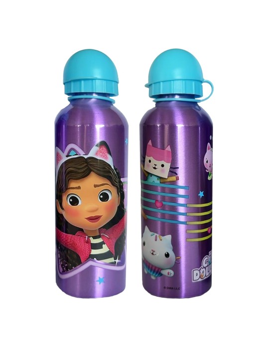 Παγούρι Μεταλλικό Gabby 's Dollhouse 500ml 21x6,5cm 500ml Gabbys Dollhouse