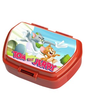Δοχείο Πλαστικό Φαγητού tom and Jerry 18x13.5x5.5cm Warner Bros LB-TJ-001