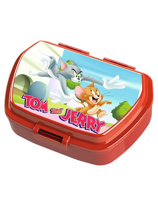 Δοχείο Πλαστικό Φαγητού tom and Jerry 18x13.5x5.5cm Warner Bros LB-TJ-001