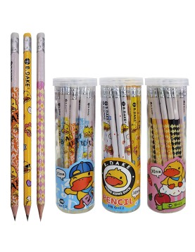 Μολύβι με Γόμα Παπάκια σετ=30τεμ 20cm JustNote 703401