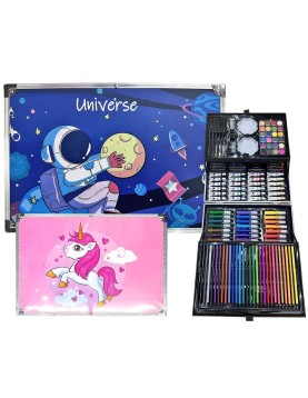 Σετ Ζωγραφικής 145 τεμ 34x23x8cm JustNote 703408