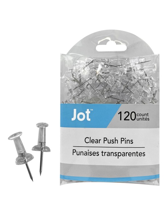 Καρφάκια Πίνακα Διάφανα 120τεμ 25mm JustNote 703433