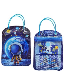 Σχολικό σετ=6τεμ σε Τσαντάκι Dream Space 33x23cm JustNote 703457