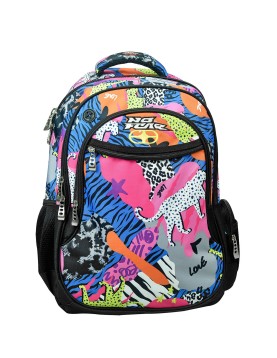 Σακίδιο Οβαλ no Fear Bold Africa 48x30x28cm Gim 348-26031