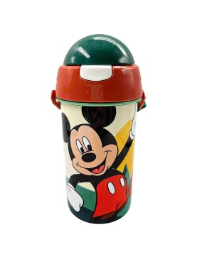 Παγούρι Πλαστικό pp 500ml Mickey 19χ8cm 500ml Gim 553-15209