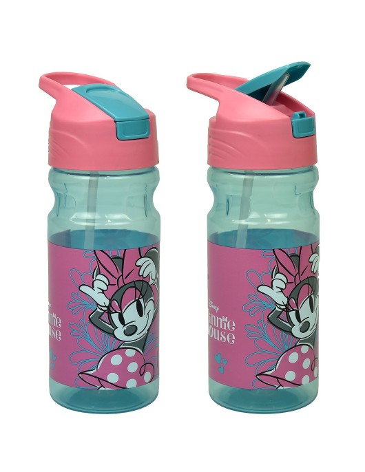 Παγούρι Πλαστικό ps 550ml Minnie 21χ7cm 550ml Gim 553-04203
