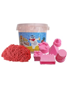 Έξυπνη Άμμος σε Κουβαδάκι με Καλούπια 500gr net JustNote 703554