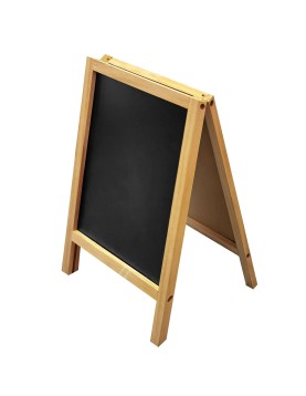 Πίνακας Μαύρος Διπλός 40x25cm JustNote 703557