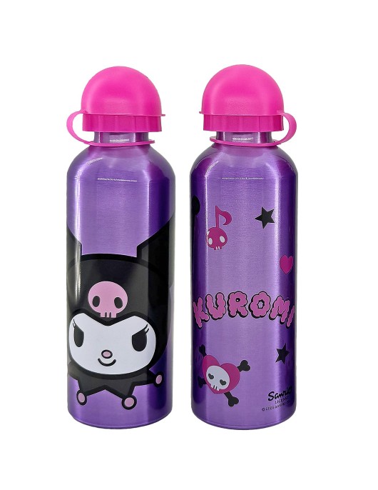 Παγούρι Μεταλλικό Kuromi 500ml 21x6,5cm 500ml Kuromi