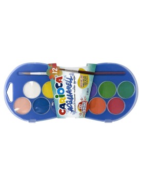 Νερομπογιά 12χρωματα Carioca Carioca 42404