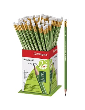 Μολύβι Γόμα Stabilo πακ=60τεμ Stabilo