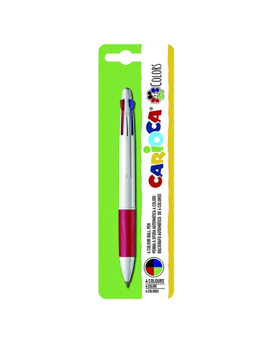 Στυλό 4 Χρωμάτων Carioca Ballpoint 1.0mm Carioca 40145