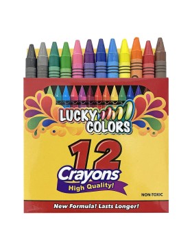 Κηρομπογιές σετ 12 Χρώματα JustNote 80780