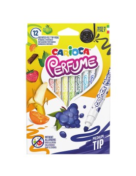 Μαρκαδόροι Carioca Perfume σετ=12 Χρώματα Carioca 42672