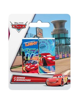 Γόμες Cars σετ=2 τεμ Disney