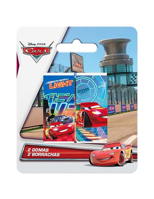 Γόμες Cars σετ=2 τεμ Disney