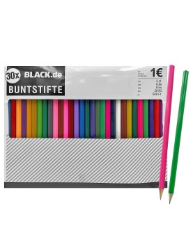 Ξυλομπογιές Σετ=30τεμ. 17,5cm JustNote 80869