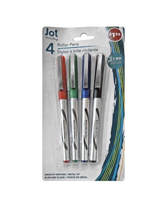 Στυλό gel σετ 4 Χρώματα JustNote 80899