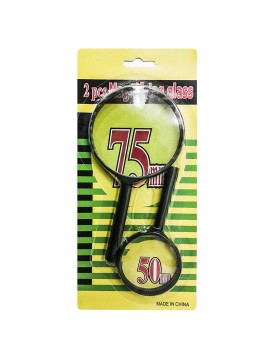 Μεγεθυντικοί Φακοί σετ=2τεμ ø7,5cm &amp; 5cm JustNote 8140