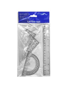 Γεωμετρικά Σχήματα σετ=4τεμ 20cm JustNote 8146