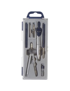 Σετ με 2 Διαβήτες 7τεμ Διαβήτης=11,5cm, γεωμετρικός=10cm JustNote 8152