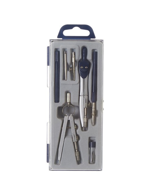 Σετ με 2 Διαβήτες 7τεμ Διαβήτης=11,5cm, γεωμετρικός=10cm JustNote 8152