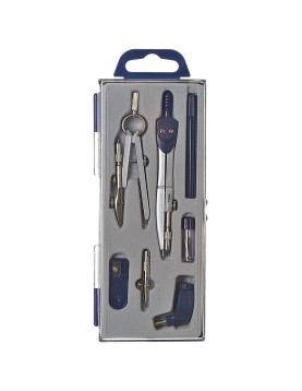 Σετ με 2 Διαβήτες 7τεμ Διαβήτης=11.5cm, γεωμετρικός=9cm JustNote 81114