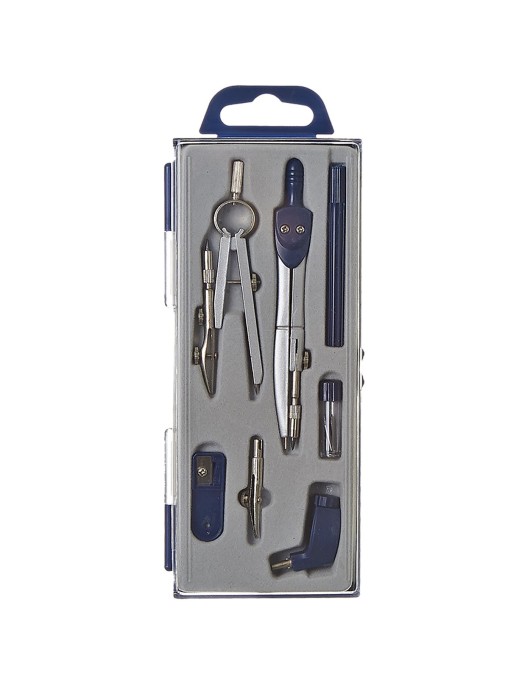 Σετ με 2 Διαβήτες 7τεμ Διαβήτης=11.5cm, γεωμετρικός=9cm JustNote 81114