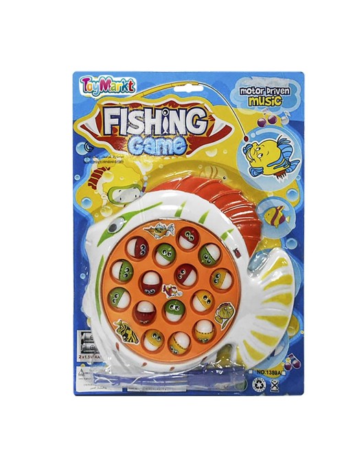 Ψάρεμα Μπαταρίας Καρτέλα 25x34x3cm ToyMarkt 88427