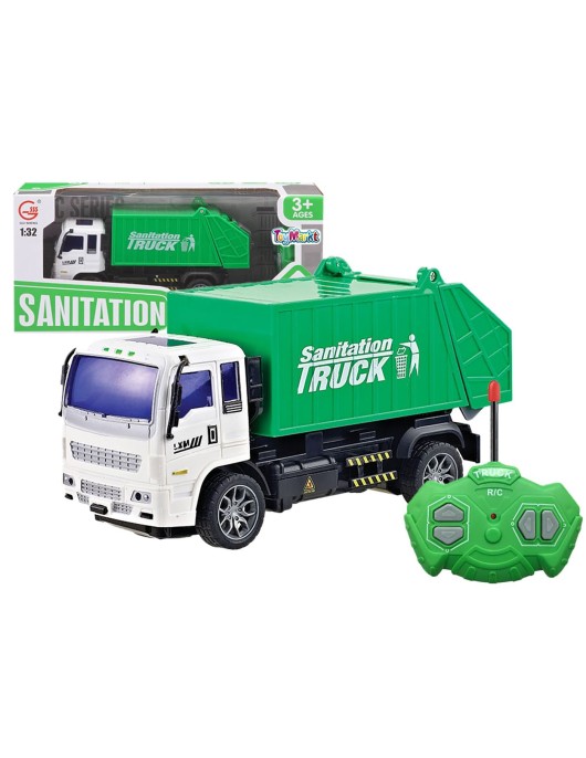 Τηλεκατευθυνόμενο Σκουπιδιάρικο 1:32 31x14x10cm ToyMarkt 88742