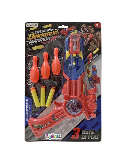 Όπλο Μπαταρίας-Κορίνες-Βελάκια σε Καρτέλα 20x33x4cm ToyMarkt 88754