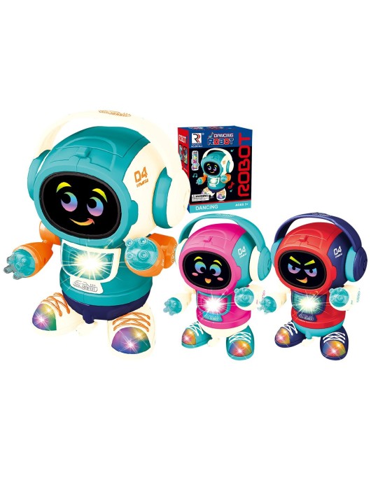 Ρομπότ με Ακουστικά 13x16x10cm ToyMarkt 88788