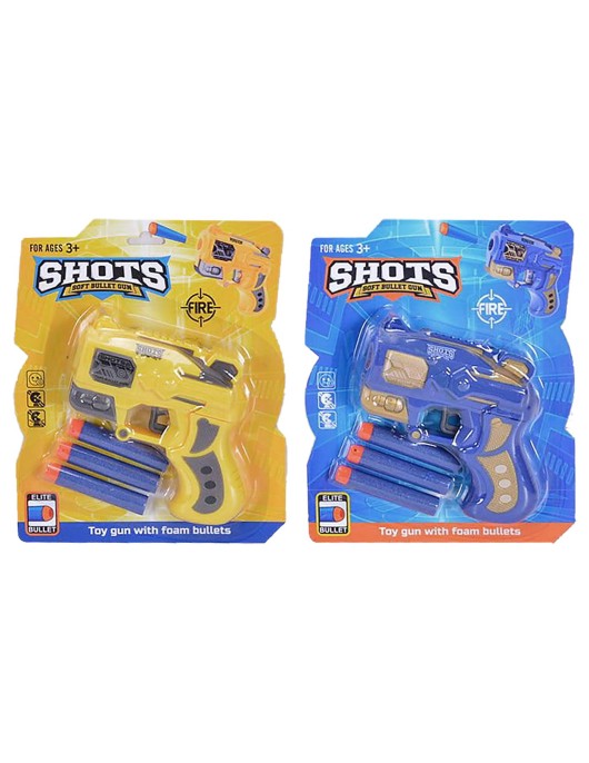 Πιστολάκι Μίνι με Μαλακές Σφαίρες Raging Fire 17x21cm ToyMarkt 88801