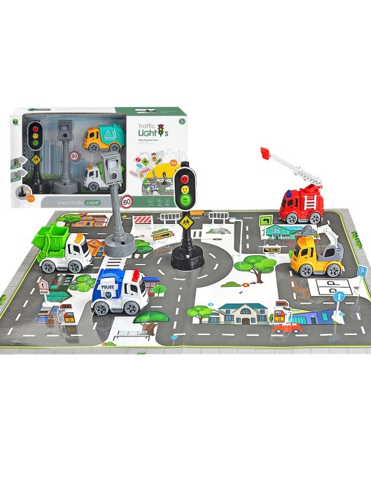 Φωτεινοί Σηματοδότες Μπαταρίας 36x20x6cm ToyMarkt 88862