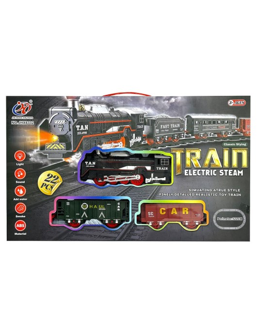 Τραίνο Μπαταρίας 22 τεμ 60x36x7cm ToyMarkt 88870