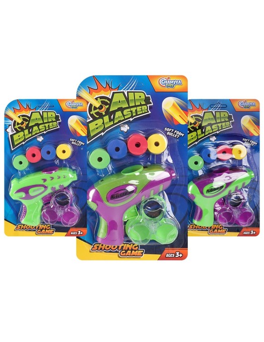 Όπλο με Δισκάκια σε Καρτέλα 15x25x3cm ToyMarkt 88875