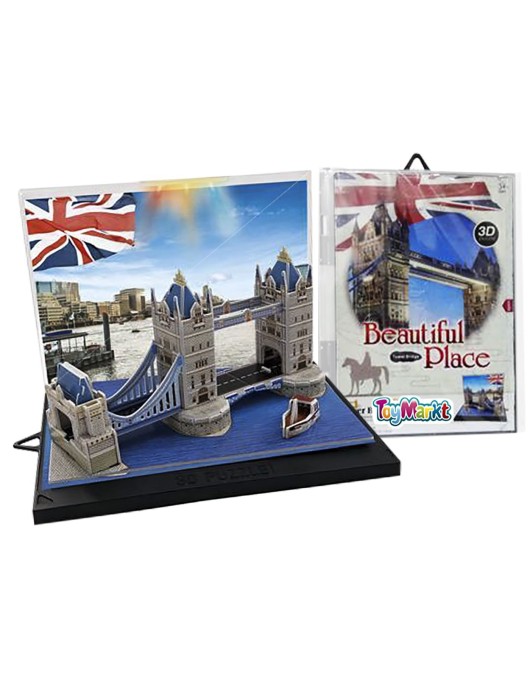 Μικρό Παζλ 3d Γέφυρα του Λονδίνου 33 τεμ 16x23cm ToyMarkt 891565