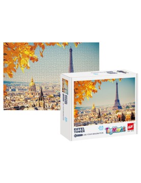 Παζλ 1000 τεμ Πύργος Αιφελ 25x20x5cm ToyMarkt 891773