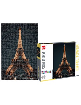 Παζλ 1000 τεμ Πύργος του Αιφελ το Βράδυ 25x20x5cm ToyMarkt 891777