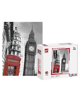 Παζλ 500 τεμ red Phone Booth στο Λονδίνο 23x18x5cm ToyMarkt 891781