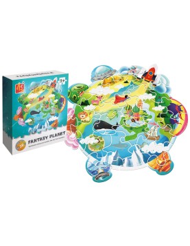 Παζλ 28 τεμ Fantasy Planet 11x13x4cm ToyMarkt 891877
