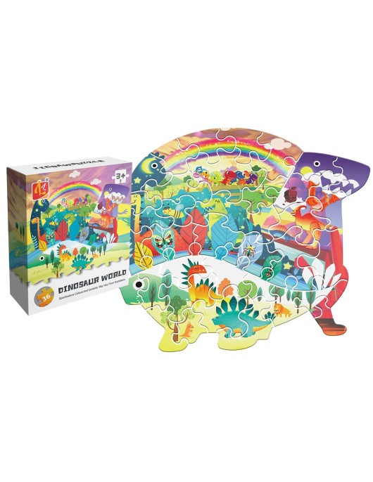 Παζλ 36 τεμ Dinosaur World 11x13x4cm ToyMarkt 891879
